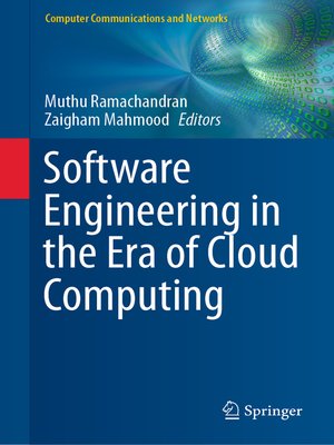 cover image of Software Engineering in the Era of Cloud Computing